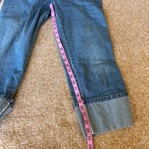 J.Jill Vintage Genuine Fit Capri Cropped Denim Jean Blue 100% Cotton 6 Cuffed thumbnail 8