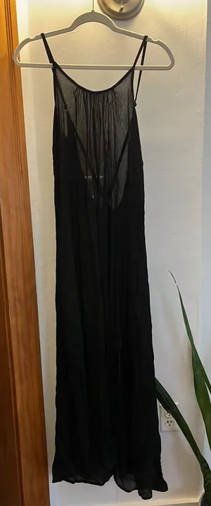 Raviya Beach Cover Up Dress Black thumbnail 1