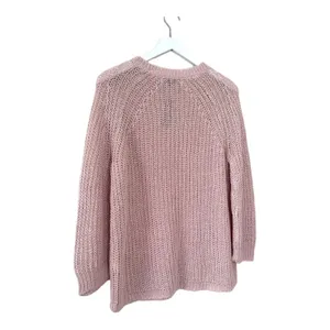 NWT J.Crew Linen Open Knit Sweater Blush Pink Crewneck Size Small thumbnail 6