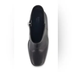 Cushionare Chic Black Heeled Ankle Boots thumbnail 3