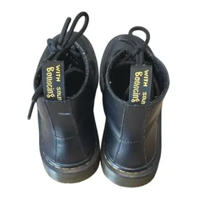 Dr. Martens‎ Luana Smooth Leather Lace Up Combat Boots Women's 6 Black thumbnail 4