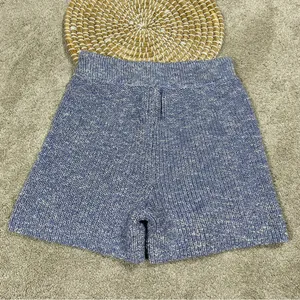 Daily Practice by Anthropologie Knit Lounge Set Sweater Cardigan & Shorts M thumbnail 9