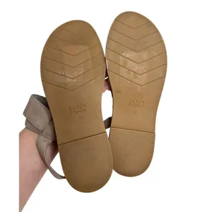 Eileen Fisher Sandals‎ Size 6 Gray Slingback Espadrille Open Toe Shoes thumbnail 7