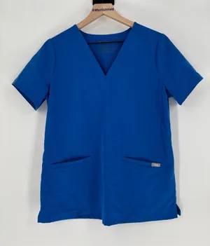 Figs Casma blue scrub top medium thumbnail 1