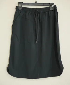 Indyeva Size Small Black Knee Length Skirt Outdoor Hiking Activewear Lightweight thumbnail 1