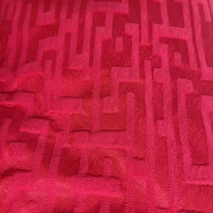 Theory Jeans Straight‎ Leg Geometric Red Denim Size 6 thumbnail 6