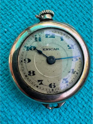 Vintage Enicar Pocket Watch - Swiss Made Timepiece thumbnail 1
