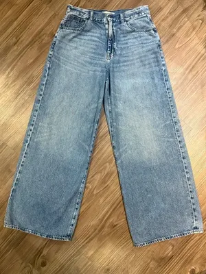 Madewell Superwide-Leg Jeans 29 Billings Wash Airy Denim $148 thumbnail 2