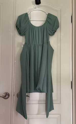 Altar'd State Dress Green  thumbnail 2