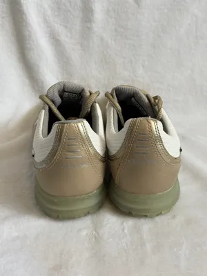 Ladies GEOX Beige and White Lace Up Golf Shoes Sneakers Size 7 thumbnail 5