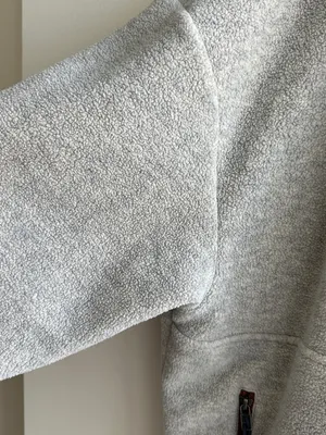 Patagonia Women’s Synchilla® Marsupial Pullover, Oatmeal Heather/Sienna, XXL thumbnail 7