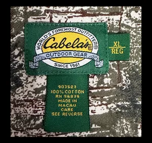 Cabela's longsleeve buttondown Denim deer & tree camouflage pattern - Size XL. Gently warn & excellent condition. Measurements approximately 27” from armpit to armpit x 29” long. Non-smoking home. Priced at as is condition. Don’t like my price make a reasonable offer! And thank you for checking my closet! thumbnail 4