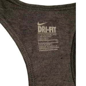 Nike USC Trojans Women Gray Dri-FIT Racerback Tank Top Small W52271 thumbnail 2