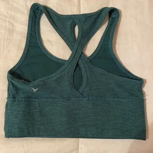 Old Navy Double Cut Out Botany Sports Bra M thumbnail 2