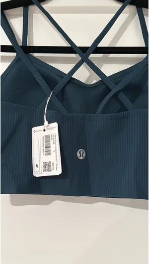Lululemon Size 4 Like A Cloud Bra Longline B/C thumbnail 7