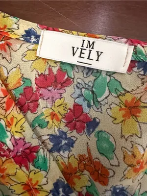 ImVely Women Floral Maxi Dress in Yellow Multicolor thumbnail 3
