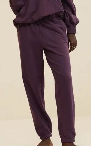 Aerie Jet Setter Joggers Sweatpants Cool Berry Purple Women’s Size Small Cotton thumbnail 1
