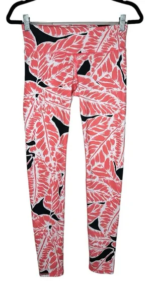 ALO Yoga Palm Springs Guava Leaf Airbrush Leggings XS thumbnail 1