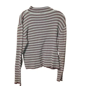 Hanna Andersson mock neck striped long sleeve thick shirt XL 90” inspired #751 thumbnail 3
