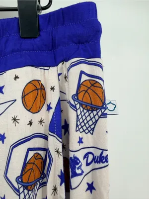Monkeeroos Duke Blue Devils Basketball Bamboo Pajama Jogger Pants M thumbnail 7