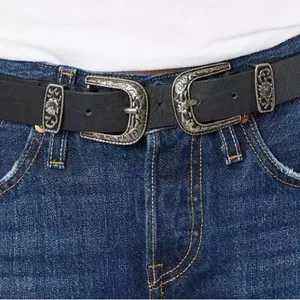 BKE Double Buckle Western Belt Size Small thumbnail 3