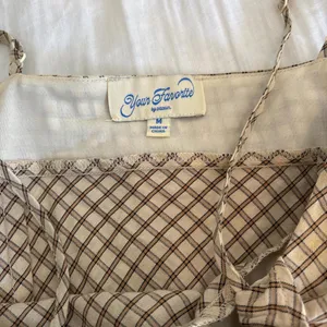 Pacsun yellow plaid ruffle mini dress thumbnail 3