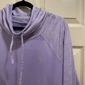 Old Navy cowl neck long sleeve active shirt light purple size XXL thumbnail 2