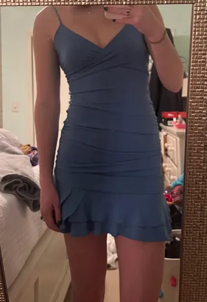 Boutique Semi / Hoco Dress Blue thumbnail 1