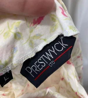 Vtg Prestwyck blouse Large thumbnail 7