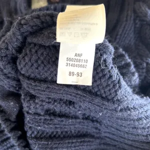 GILLY HICKS Cardigan Womens Blue Button Front Cable Knit Wool Blend‎ Size M Y2K thumbnail 7
