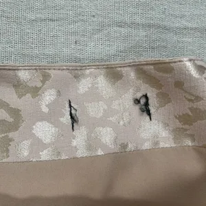 TopShop | Beige Satin Leopard Print Shift Dress | Size 6 thumbnail 9