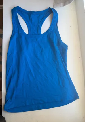 lululemon athletica Bright Blue Racerback Tank thumbnail 1