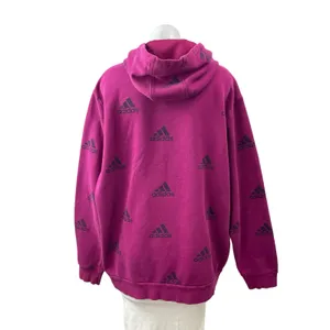 Adidas Badge of Sport Logo Long Sleeve Activewear Hoodie Sweatshirt Top Sz L/XL thumbnail 4