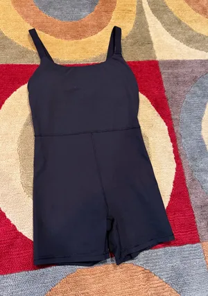 Offline by Aerie The Hugger Black Athletic Tight Romper Built in Bra Size Small thumbnail 1