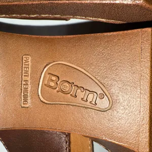 BORN Wallowa Brown Leather Platform Mule Sandal Size 9 F64503 NEW thumbnail 10