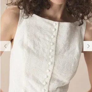RIHOAS Women's White Boat Neck Jacquard Cotton Mini Dress 3 thumbnail 4
