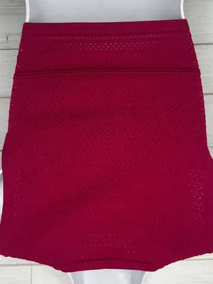 NWOT Babaton Aritzia Sleeveless Granita Pink Fuchsia Pointelle Crop Top Size XS thumbnail 3