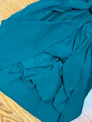 NWT Dark Green Abercrombie Mini Dress XS thumbnail 6