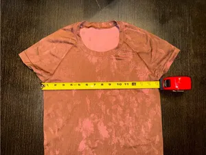 Lululemon Swiftly Tech Short Sleeve Shirt 2.0 - Shadow Bloom Roasted Brown Brier Rose thumbnail 4