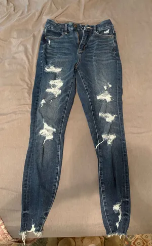 American Eagle Jeans Curvy Next Level Stretch High-Rise thumbnail 1