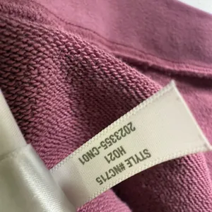 Madewell Purple 3/4‎ Sleeve Crew Neck Sweatshirt “mama” Small thumbnail 5