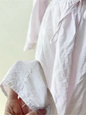 Young Fabulous and Broke Derby Cut Out Poplin Shirt Maxi Dress Light Baby Pink thumbnail 7