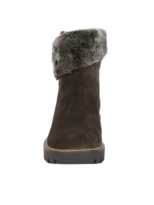 NWT Baretraps Womens Boots Ankle Winter Hiking Boots BT28507 Moss Brown 8M thumbnail 4