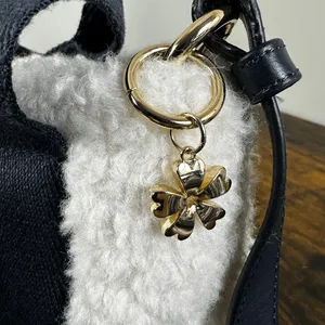 Chloe Woody Faux Shearling Fur Tote Bag 2-Way Small Size thumbnail 9