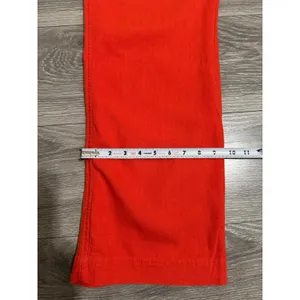 Ci Sono Womens Orange Pants Size M Linen Blend‎ Smocked Waist Wide Leg Coastal thumbnail 9