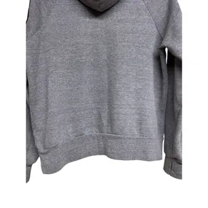 Aviator Nation Velvet Striped Pullover‎ Hoodie Gray Size Small thumbnail 6