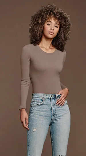 Nuuds bodysuit Brown thumbnail 1