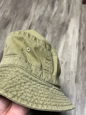 Headshots by KC Caps Khaki Bucket Hat Green thumbnail 3