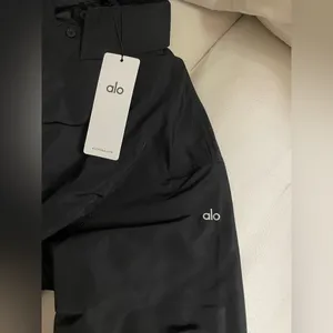 ALO Yoga NWT Socialite Shacket Jacket in Black Oversized Fit with Pockets Size S thumbnail 6