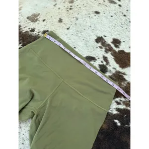 Lululemon Align High-Rise Crop 17" Bronze Green Size 10 thumbnail 5